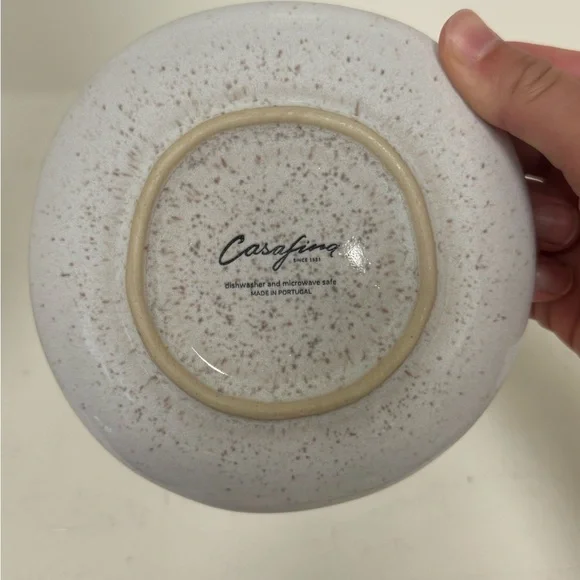 Blue Ceramic Cup and Saucer Set - Picture 3 of 3